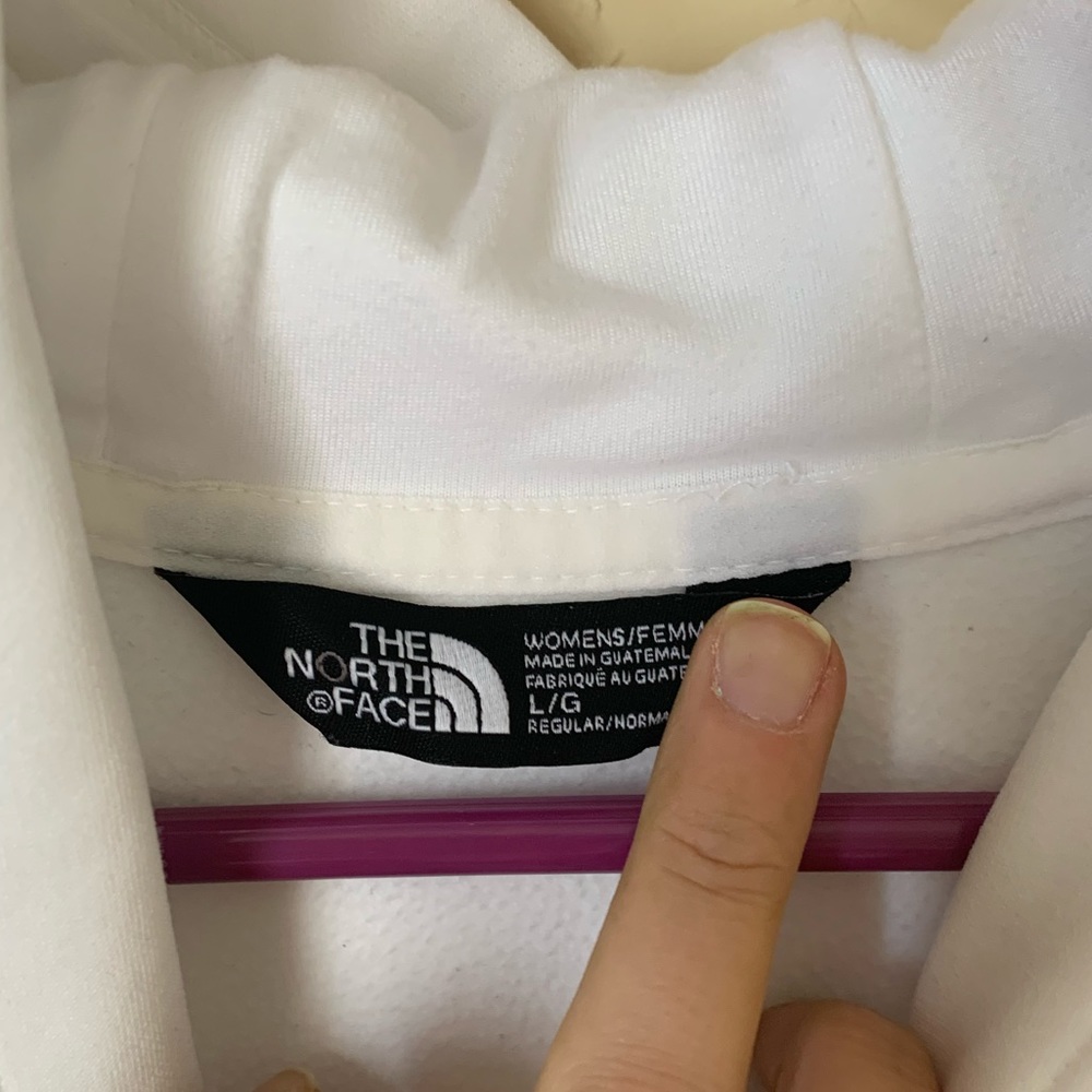 North Face white sweatshirt - Picture 3 of 3